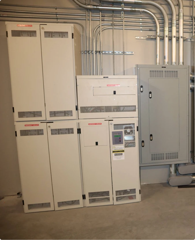 Industrial control panel and automated system wiring in Itasca by T-TECH Power.